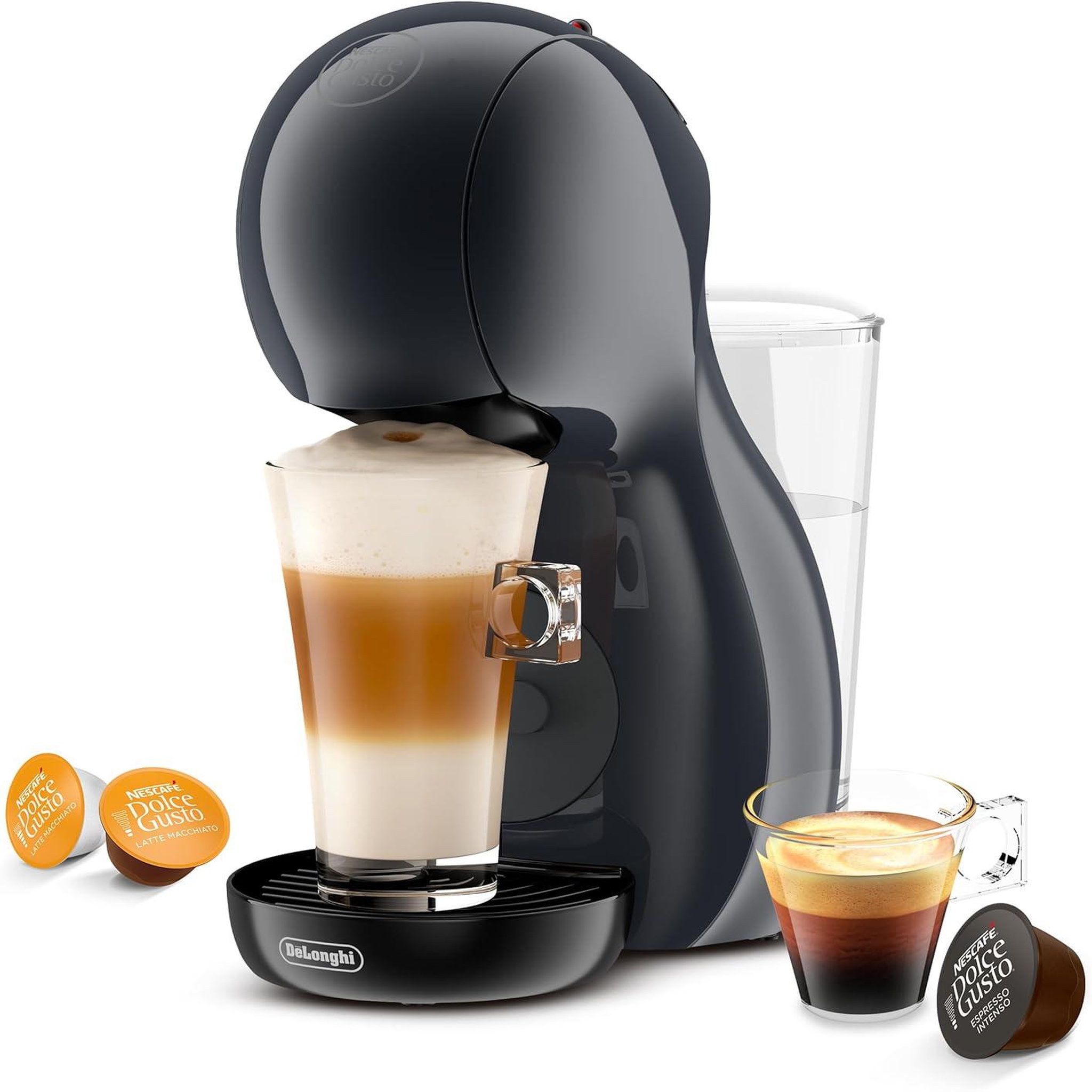 DELONGHI De'longhi piccolo xs edg210.a semi-automatique cafetière à dosette 0,8 l