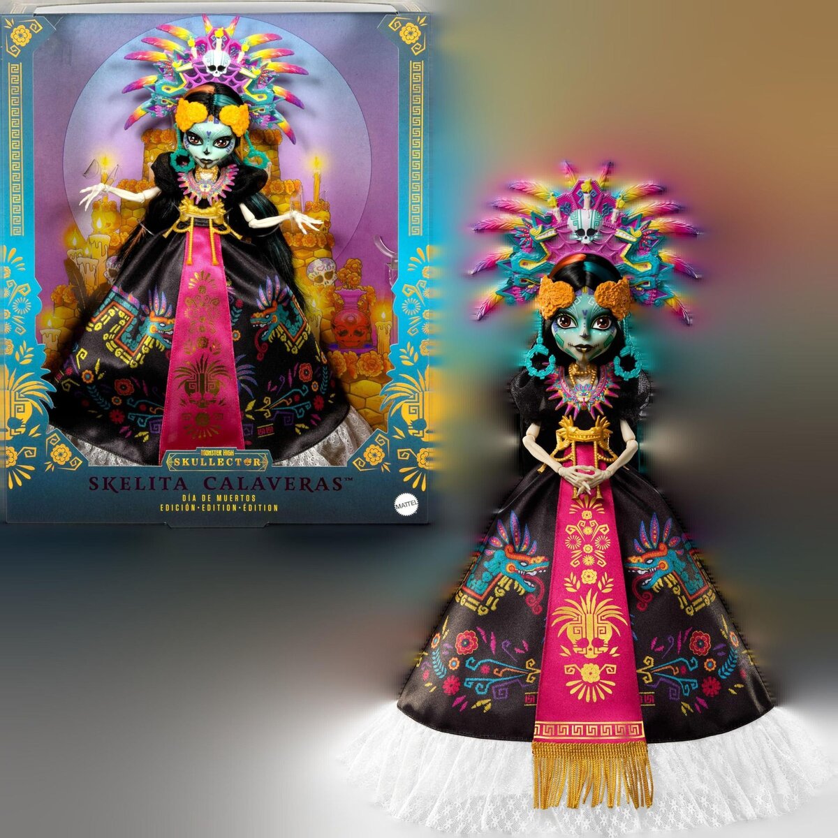 MATTEL Poupée Monster High Mattel Skelita Calaveras noire