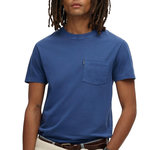 SUPERDRY T Shirt  Homme Superdry Essential. Coloris disponibles : Bleu