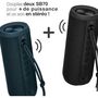 Voir la diapositive 5 : ESSENTIEL B Enceinte portable SB70 noire ECO-CONCUE