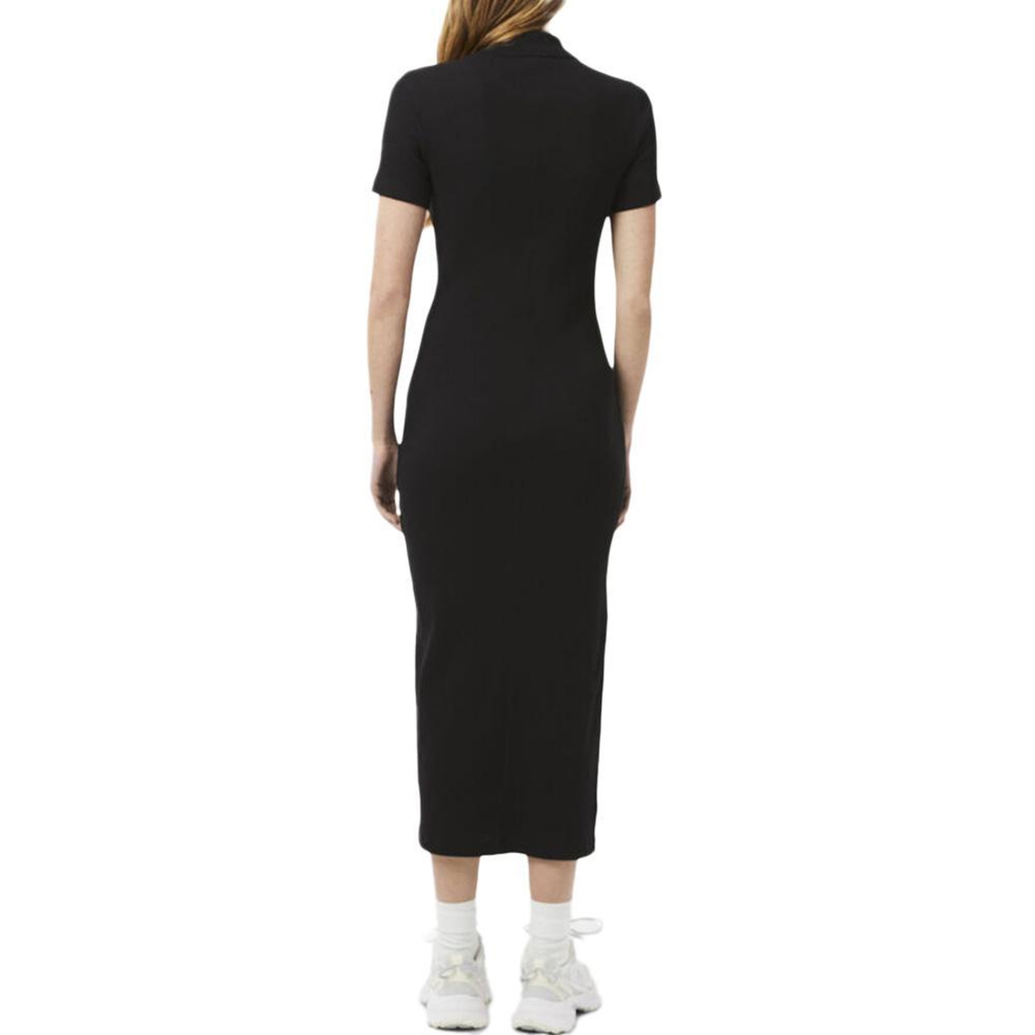 Voir la diapositive 5 : Lacoste Robe  Femme Lacoste Longue Ribbed
