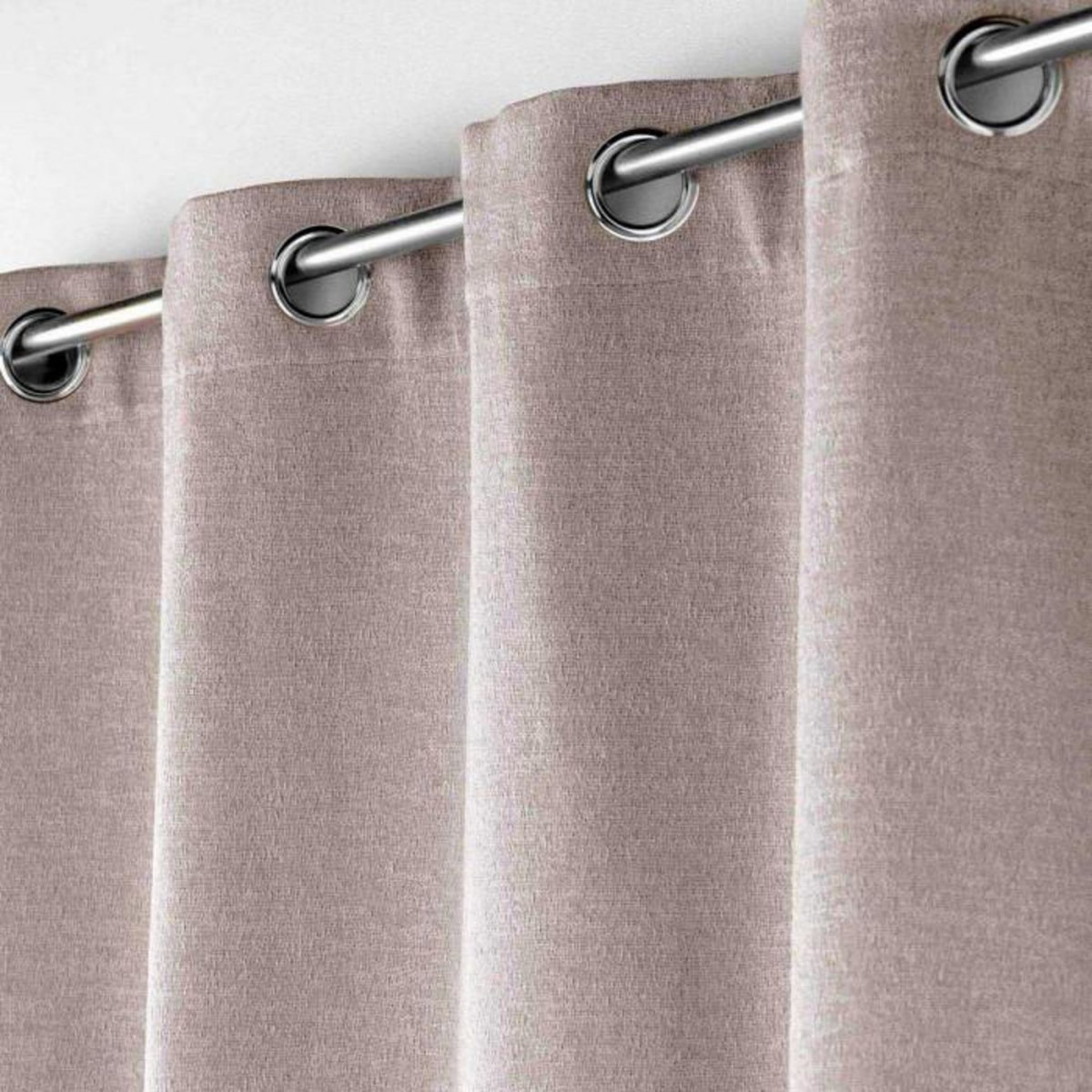 Paris Prix Rideau Occultant Jacquard  Dusky  140x240cm Lin