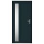 Voir la diapositive 3 : VIDAXL Porte d'entree anthracite 98x208 cm PVC