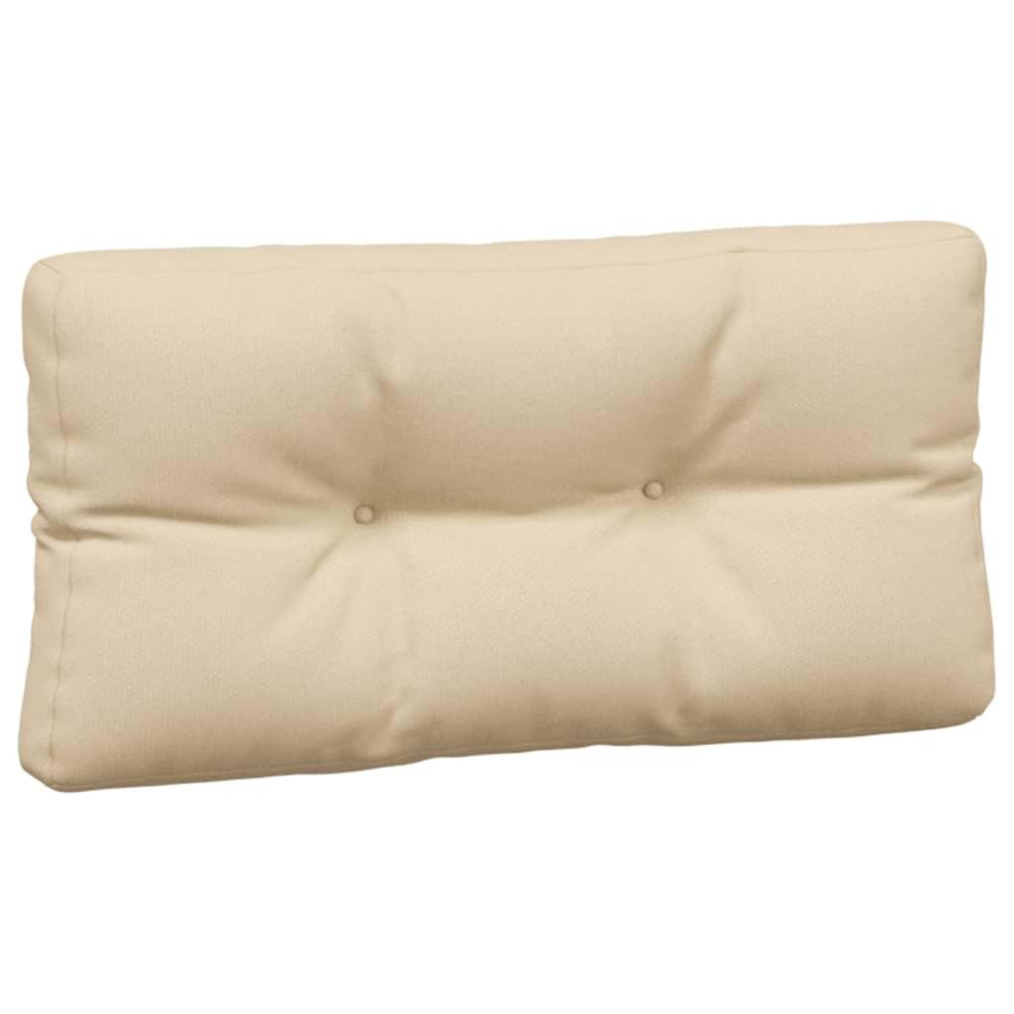 Voir la diapositive 5 : VIDAXL Coussins de palette 5 pcs beige tissu