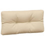 Voir la diapositive 5 : VIDAXL Coussins de palette 5 pcs beige tissu