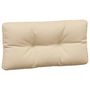 Voir la diapositive 5 : VIDAXL Coussins de palette 5 pcs beige tissu