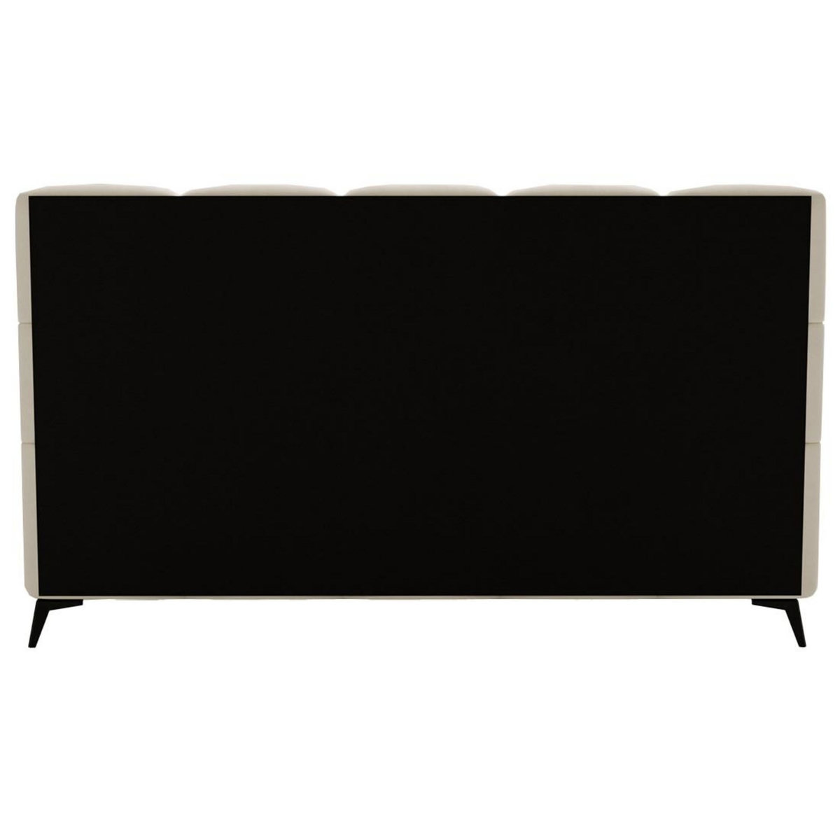 BEST MOBILIER Paulito - lit coffre - 180x200 cm - sommier inclus - en velours