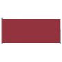 Voir la diapositive 2 : VIDAXL Auvent lateral retractable de patio 200x500 cm Rouge