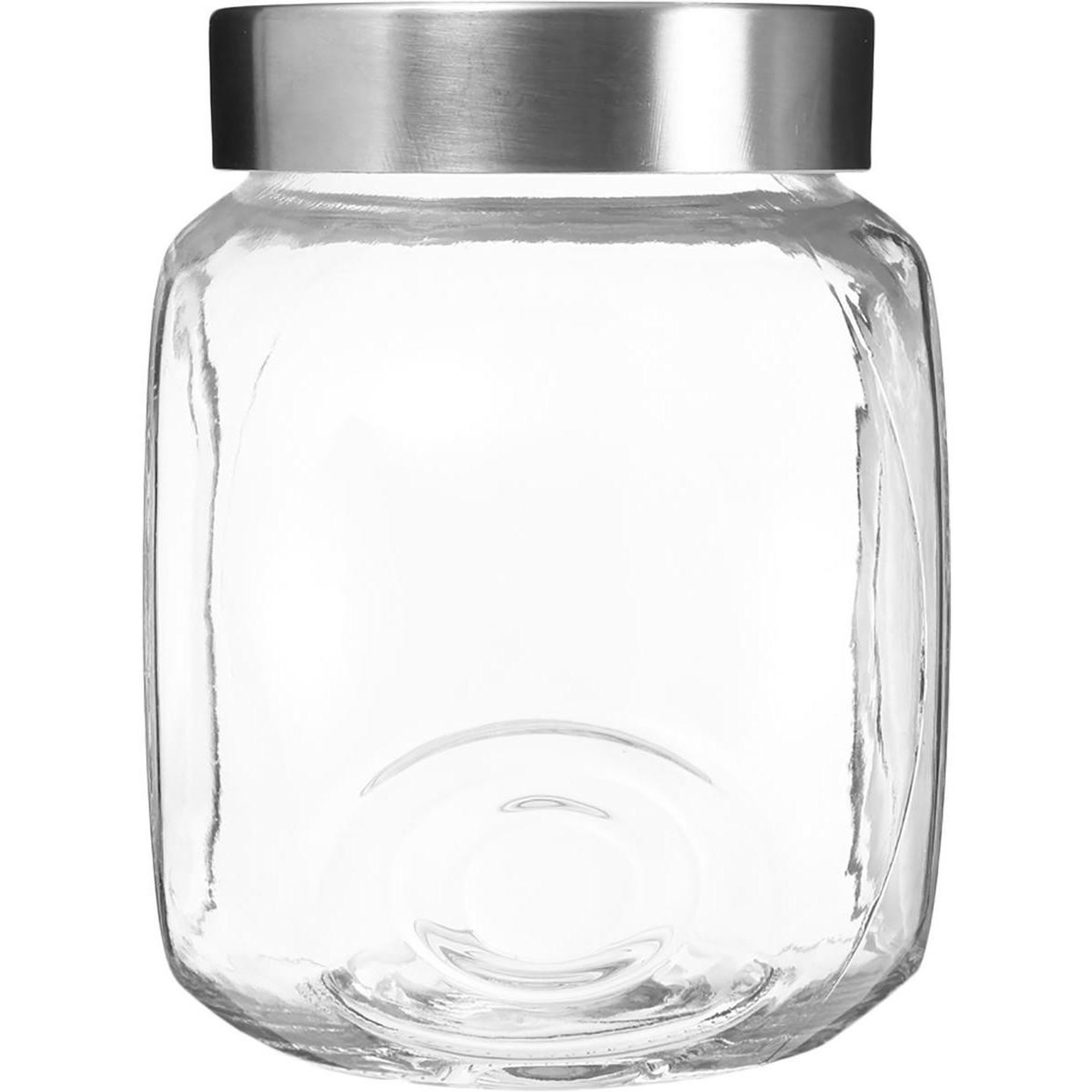 Voir la diapositive 3 : FIVE Bocal en verre  bonbons  1,5l transparent