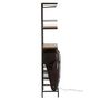 Voir la diapositive 5 : Paris Prix Comptoir de Bar en Métal  Tracteur  181cm Noir