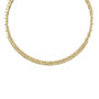Voir la diapositive 1 : L'ATELIER D'AZUR Collier Femme Maille Haricot - Or Jaune