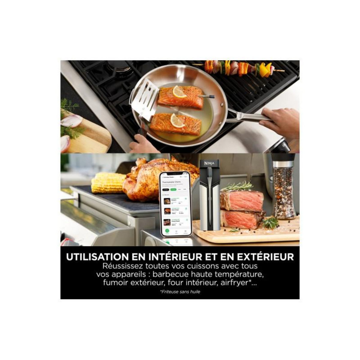 NINJA Thermomètre cuisson ProChef Wireless