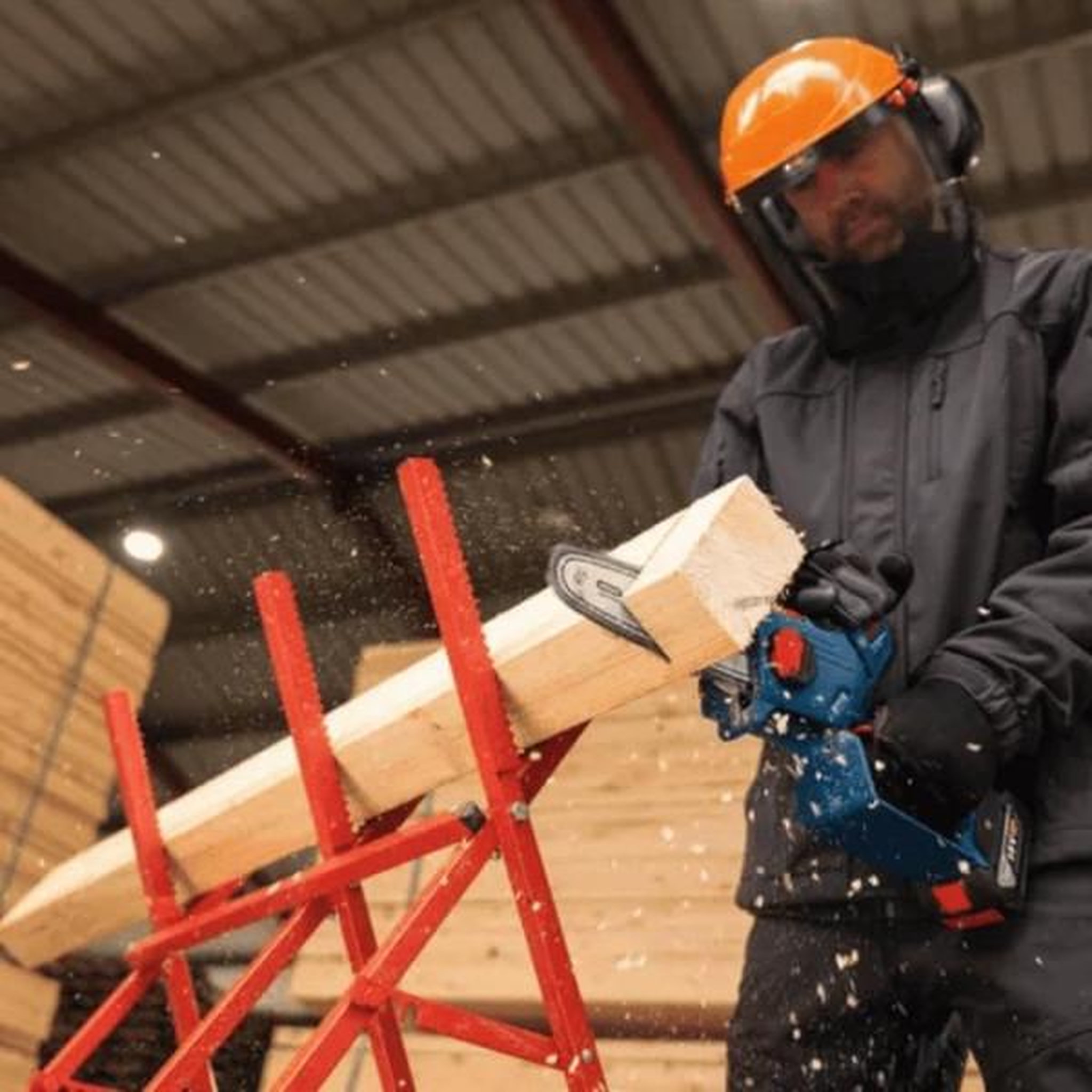 Voir la diapositive 5 : BOSCH Bosch gke 18v-20 professional élagueur sans fil