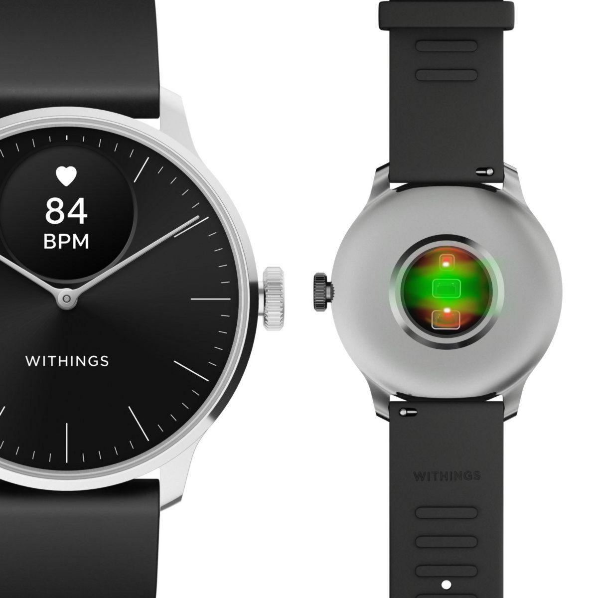 WITHINGS Montre santé Scanwatch Light Noire