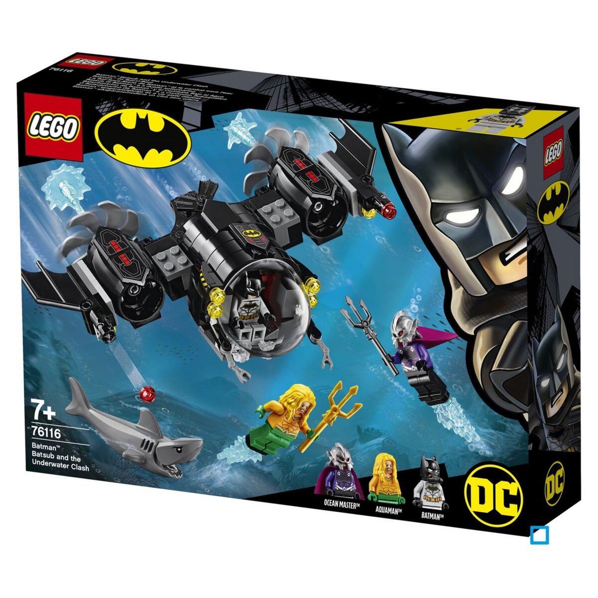 LEGO DC Super Heroes 76116 - Le Bat-Sous-Marin de Batman et le combat sous l'eau