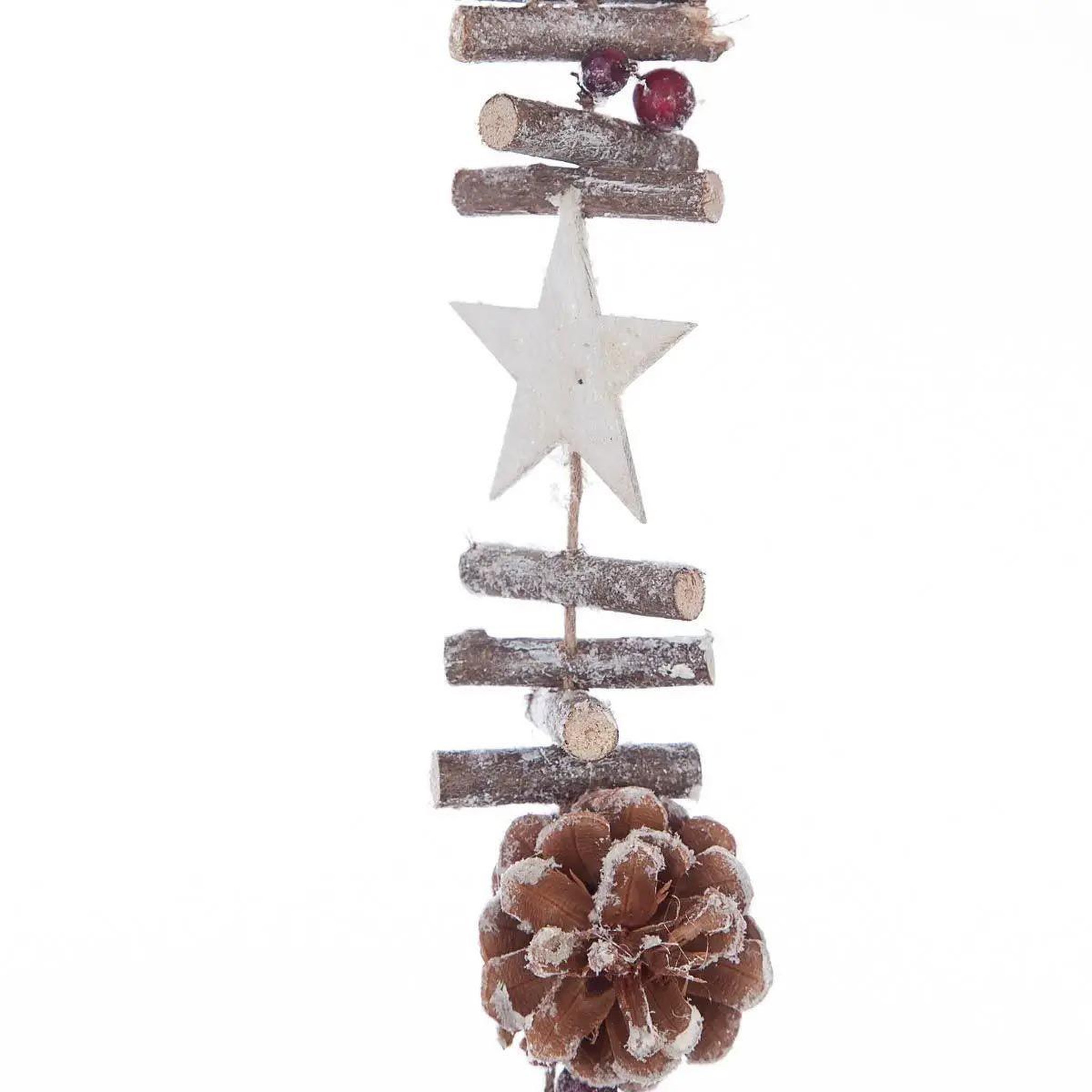 Voir la diapositive 2 : ATMOSPHERA Guirlande de noël  délices des fêtes  160cm naturel