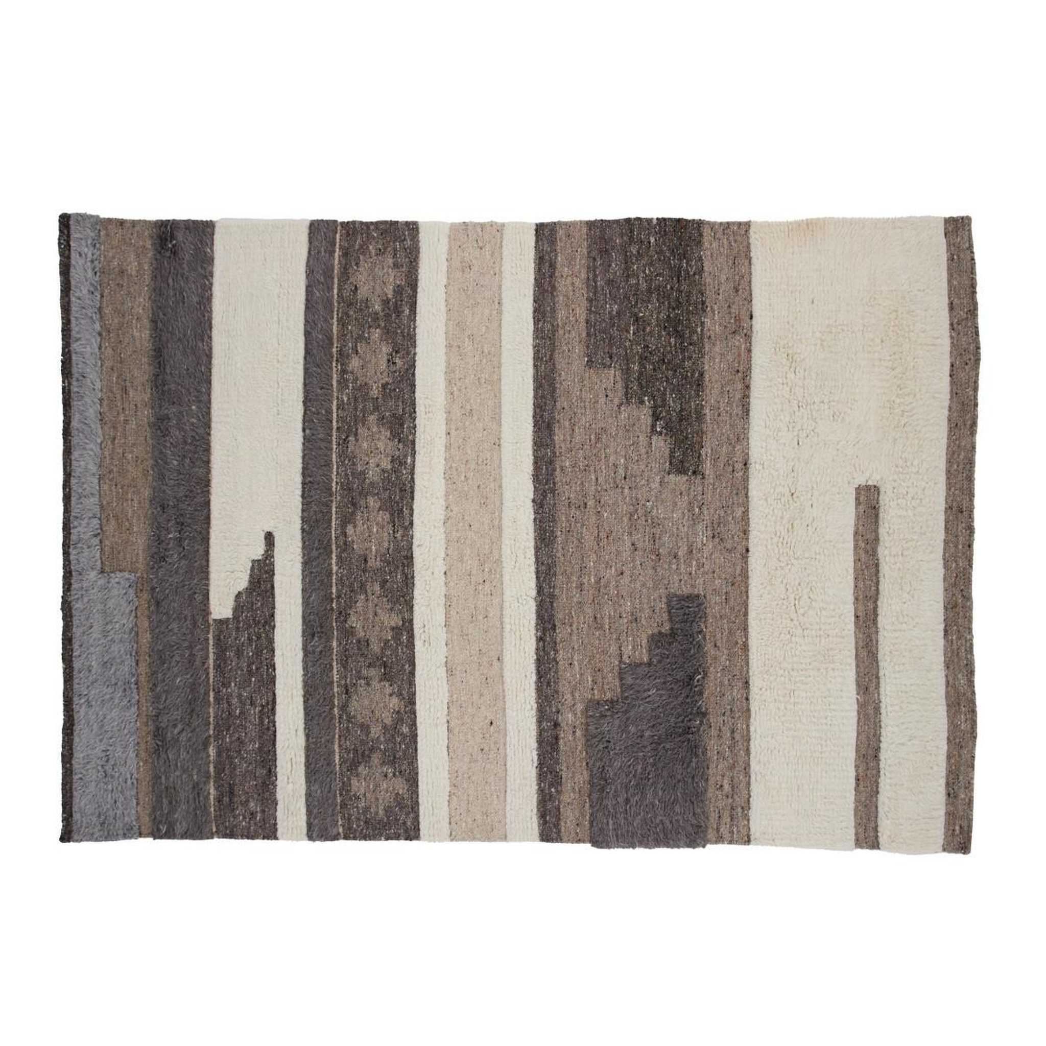 Paris Prix Tapis déco en laine  vincent  160x230cm multicolore