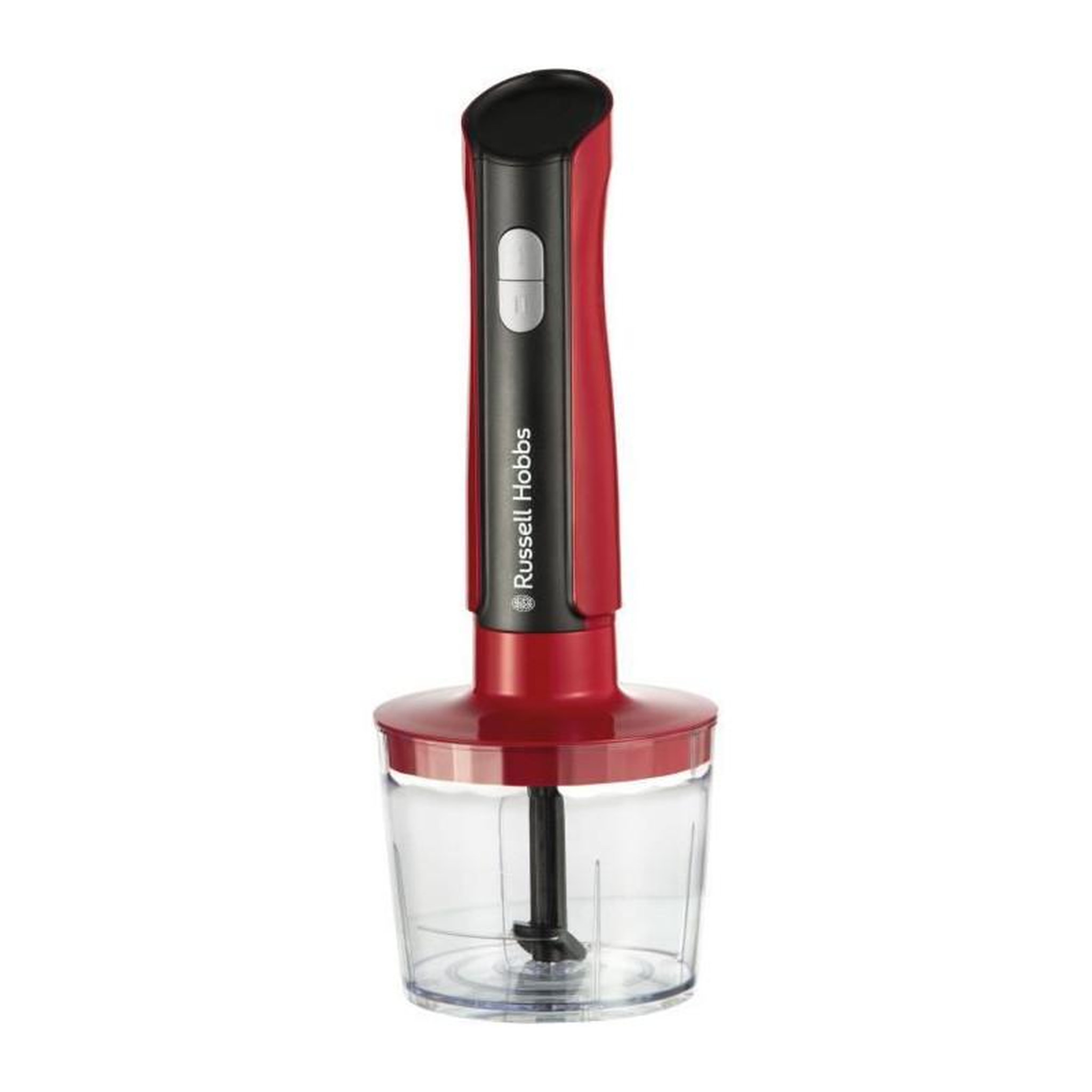 Voir la diapositive 2 : Russell Hobbs Mixeur plongeant - RUSSEL HOBBS - Desire Red - 500 W - 2 vitesses + Pulse - Rouge