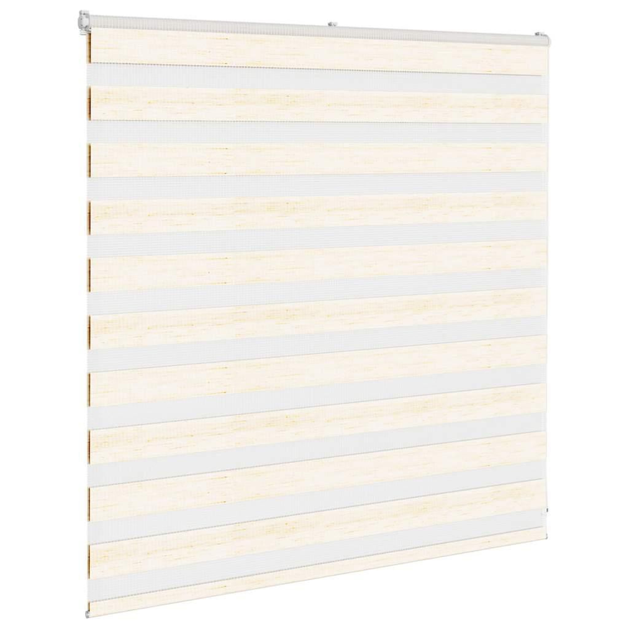 Voir la diapositive 3 : VIDAXL Store zebre beige marbre largeur du tissu 135,9 cm polyester