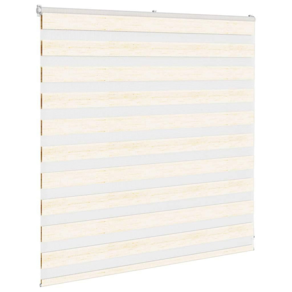 VIDAXL Store zebre beige marbre largeur du tissu 135,9 cm polyester