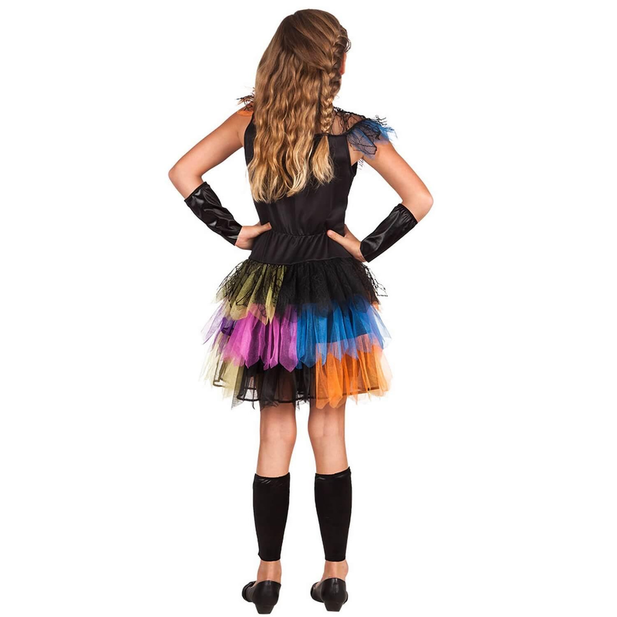 Voir la diapositive 2 : Boland Déguisement princesse squelette - Fille - 10/12 ans (140 à 152 cm)
