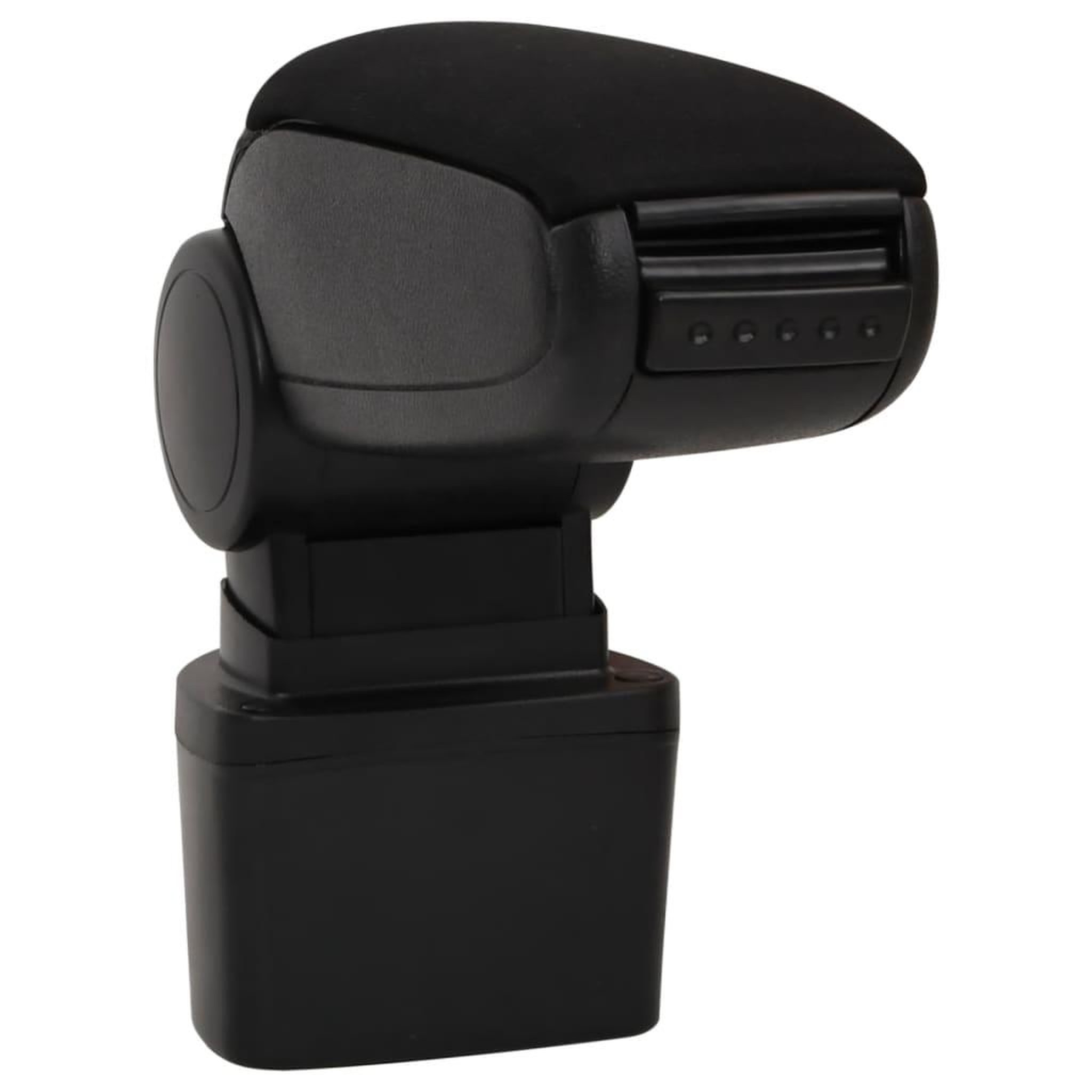 Voir la diapositive 2 : VIDAXL Accoudoir de voiture noir 14,5x31,5x(30-48) cm ABS