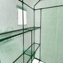 Voir la diapositive 3 : Habitat et Jardin Serre tomates de jardin avec étagères  Lys  - 2.04 m² - 130g - Vert