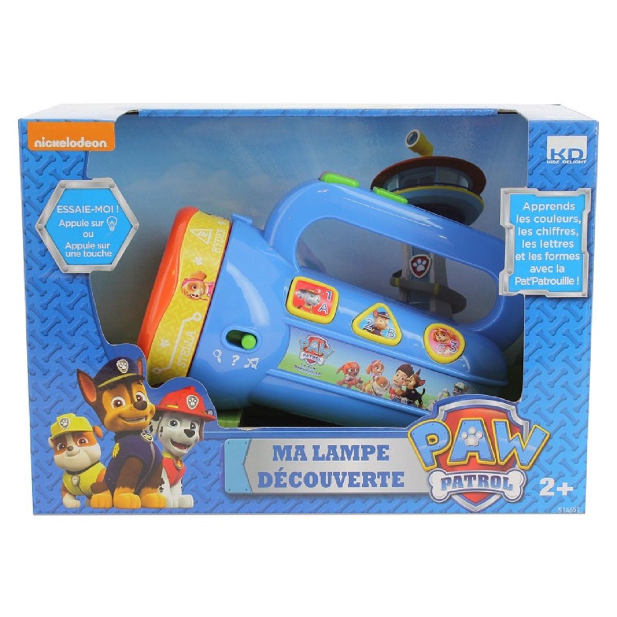 TALDEC Lampe éducative - Pat'Patrouille