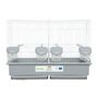 Voir la diapositive 2 : Zolux Cage d'élevage oiseaux - Zolux - Primo Cati - Pour canari mandarin - 57 x p34.5 x 41 cm - Blanc et gris
