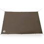 Voir la diapositive 5 : VIDAXL Bache de camping marron 306x306 cm impermeable