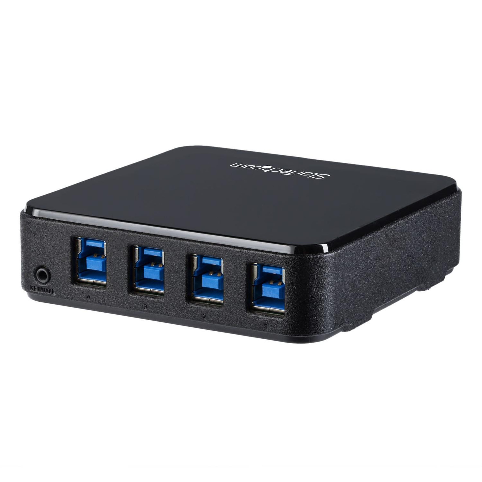 Voir la diapositive 3 : Startech StarTech.com Switch de partage de périphériques USB 3.0 (5Gbps) avec 4 entrées / 4 sorties