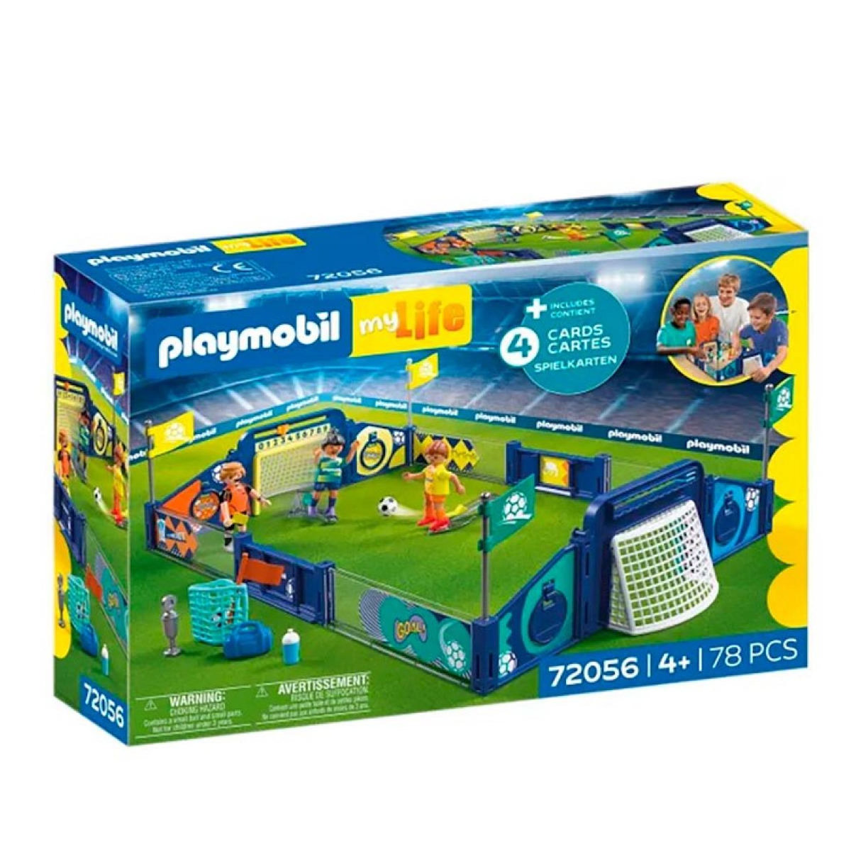 PLAYMOBIL 72056 Stade de football et défis