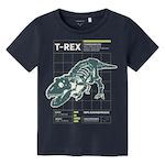 NAME IT T shirt Marine Garçon Name it Berte. Coloris disponibles : Noir