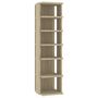 Voir la diapositive 2 : VIDAXL Armoire a chaussures Chene sonoma 27,5x27x102 cm