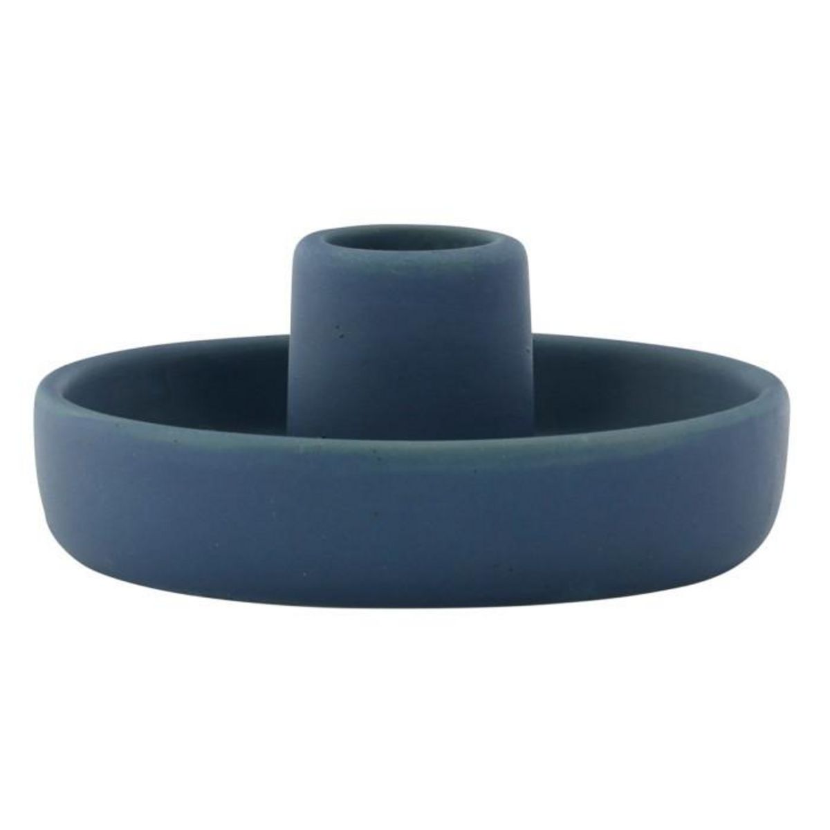 Paris Prix Bougeoir en Céramique  Otis  11cm Bleu Foncé