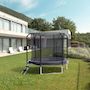 Voir la diapositive 2 : JUMP4FUN Trampoline Semi-Pro Jump4fun 8FT-244cm Noir
