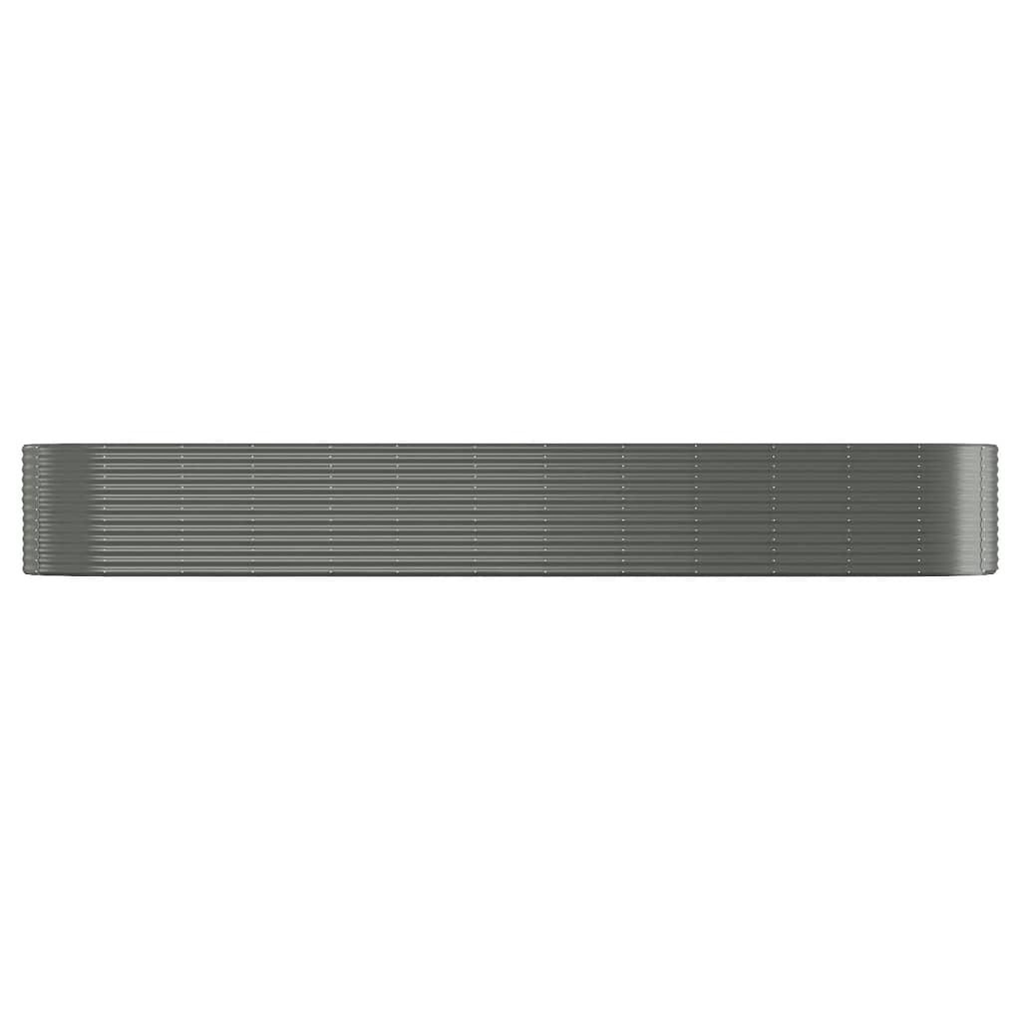 Voir la diapositive 3 : VIDAXL Lit sureleve de jardin Acier enduit de poudre 507x100x68cm gris