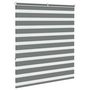 Voir la diapositive 4 : VIDAXL Store zebre gris fonce largeur du tissu 130,9 cm polyester