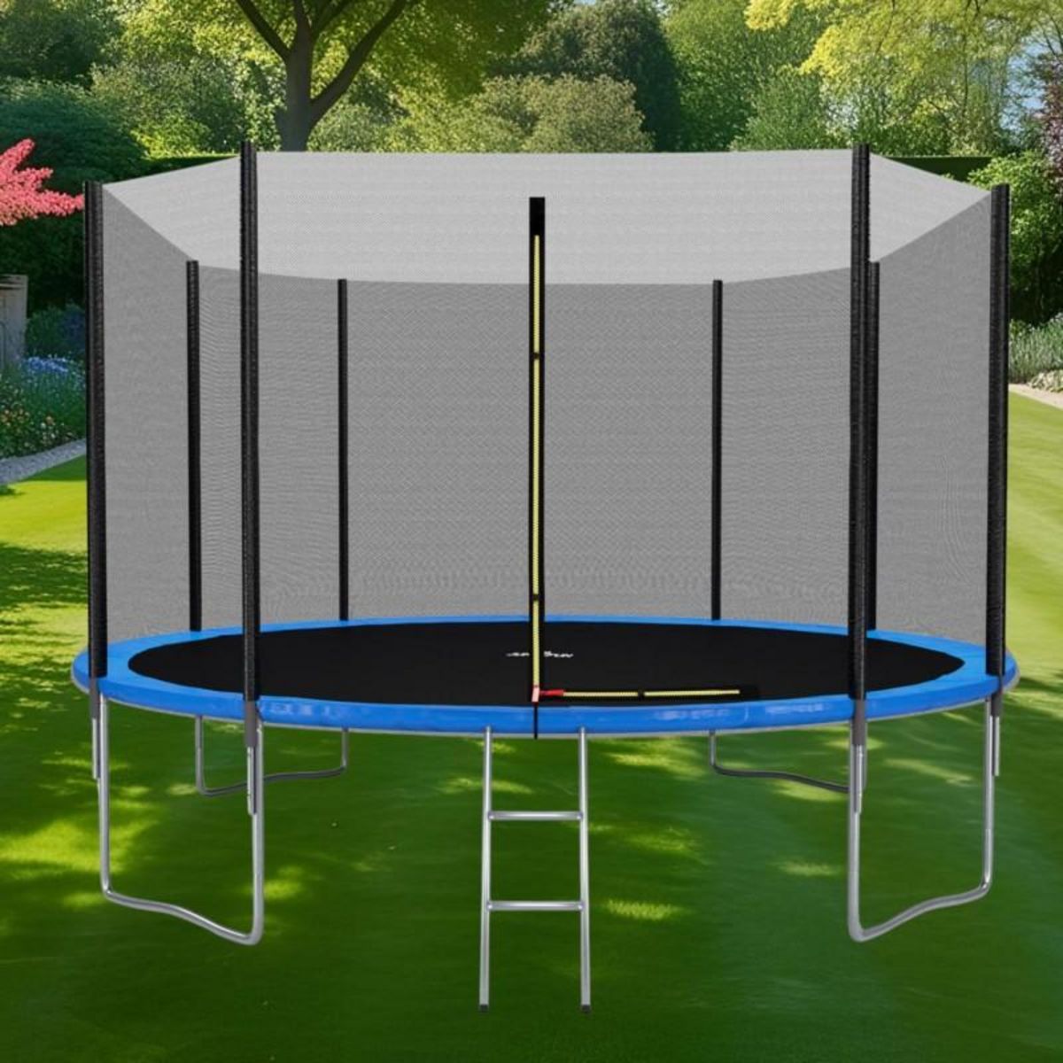JUMP4FUN Trampoline pour enfant Jump4Fun Deluxe filet extérieur -12FT (366 cm)