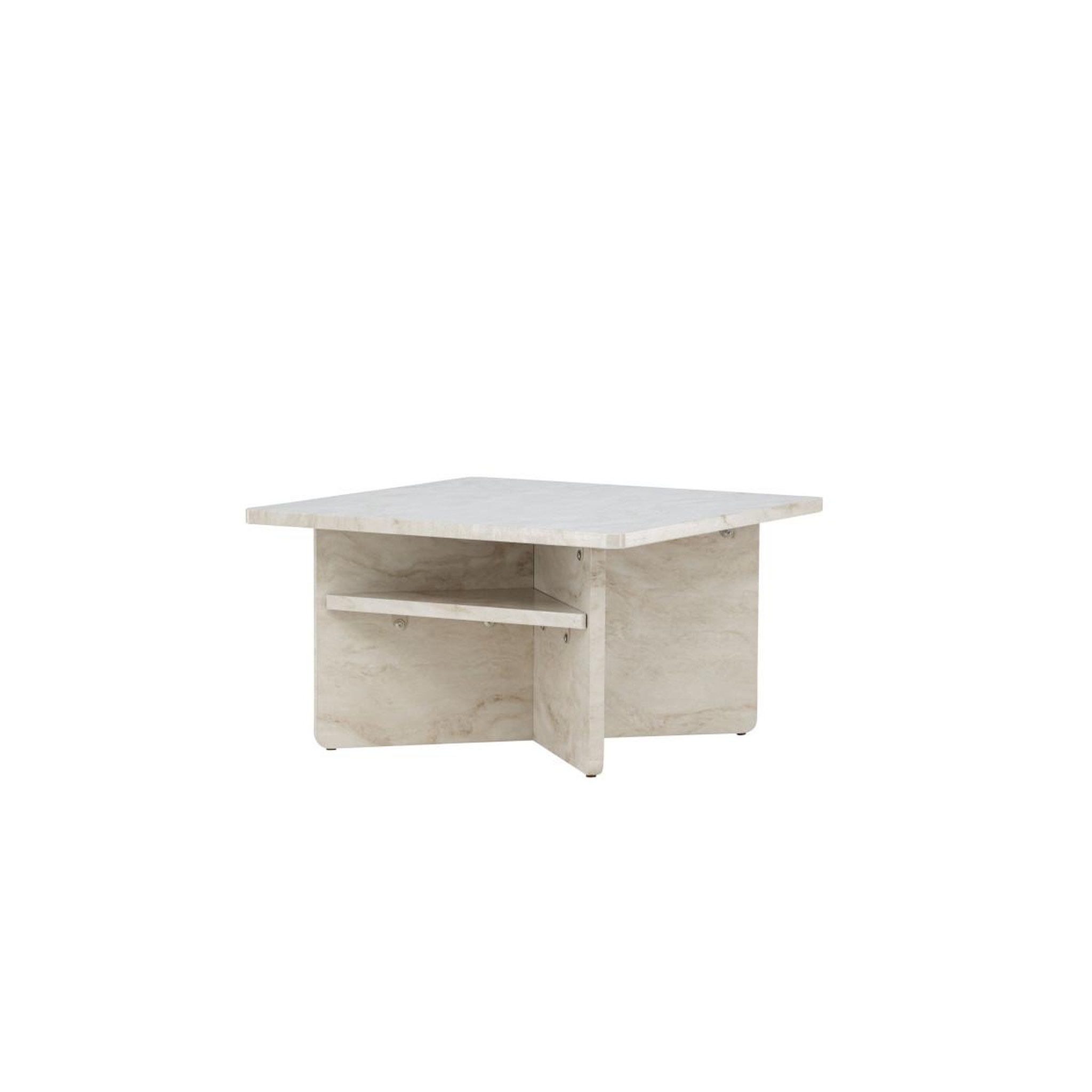 Voir la diapositive 5 : Paris Prix Table basse effet marbre  alesund   75cm beige