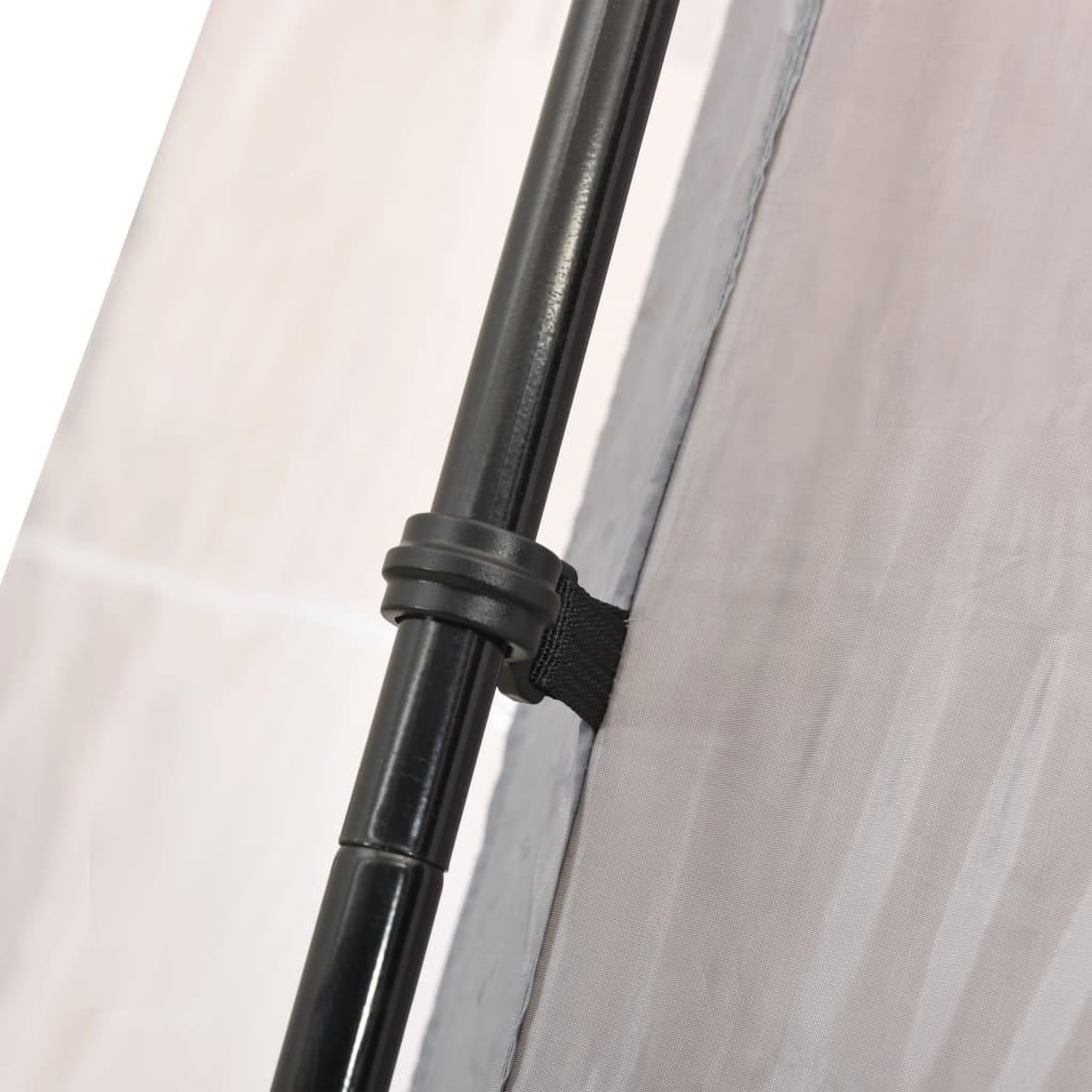 Voir la diapositive 5 : VIDAXL Tente de piscine tissu 660x580x250 cm gris