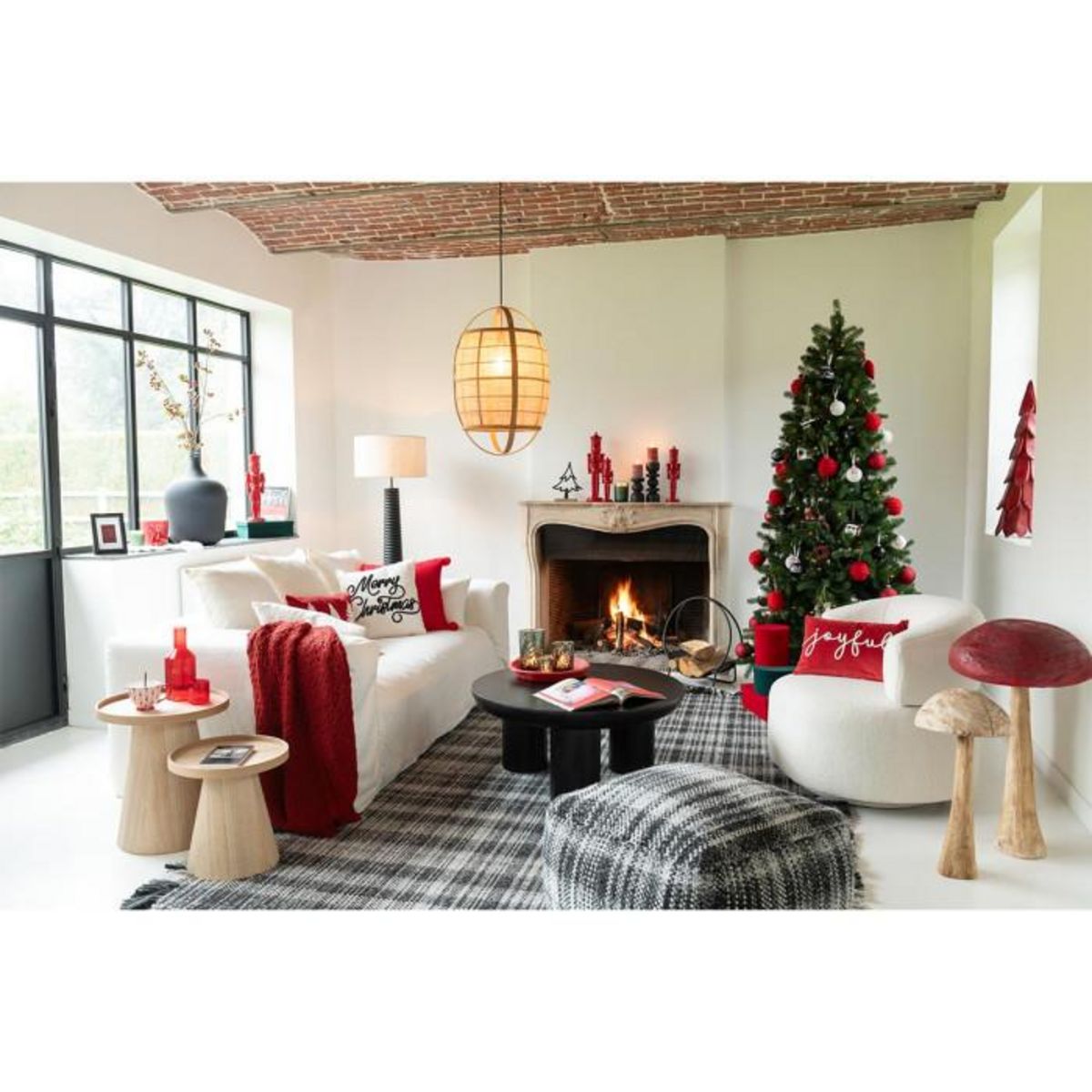 Paris Prix Table Basse Trio en Bois  Cave  90cm Noir