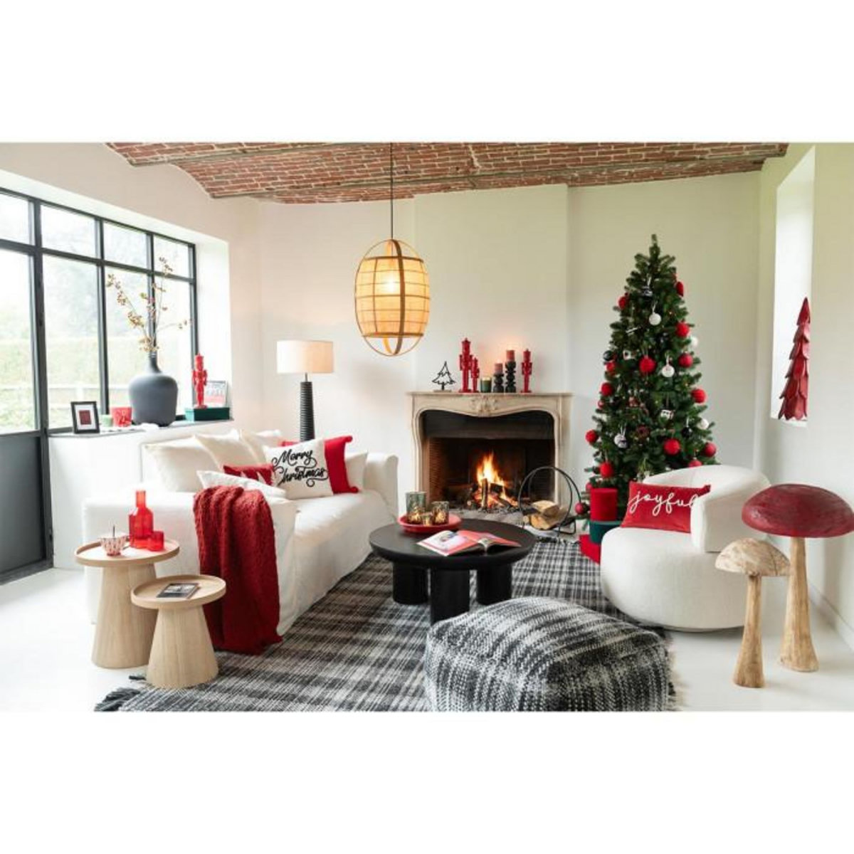 Paris Prix Table Basse Trio en Bois  Cave  90cm Noir