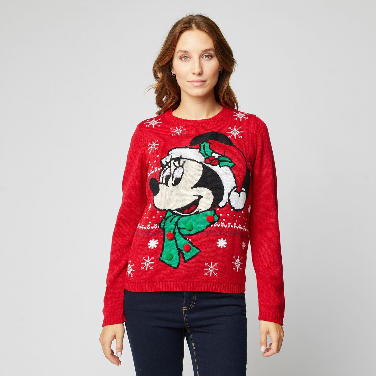 Pull disney famille femme