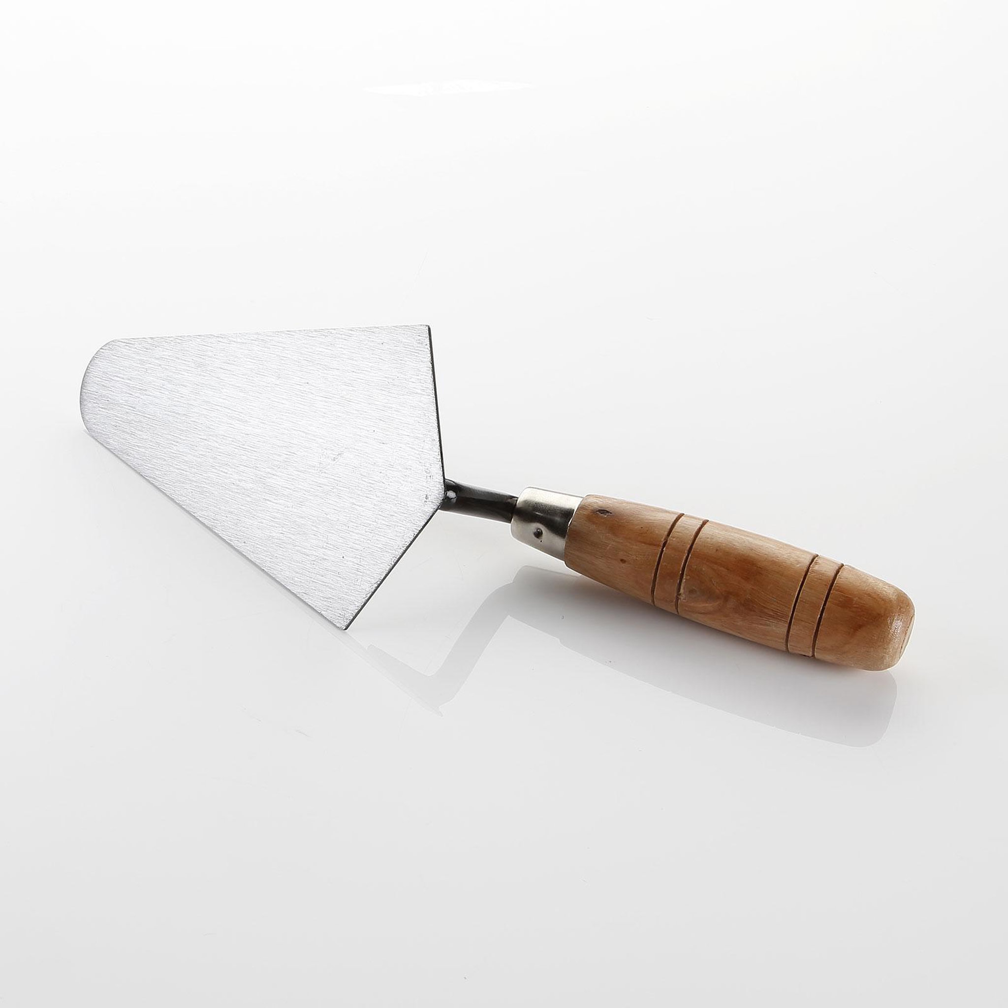 Voir la diapositive 2 : ALYCO Truelle ronde manche en bois 200 x 110mm