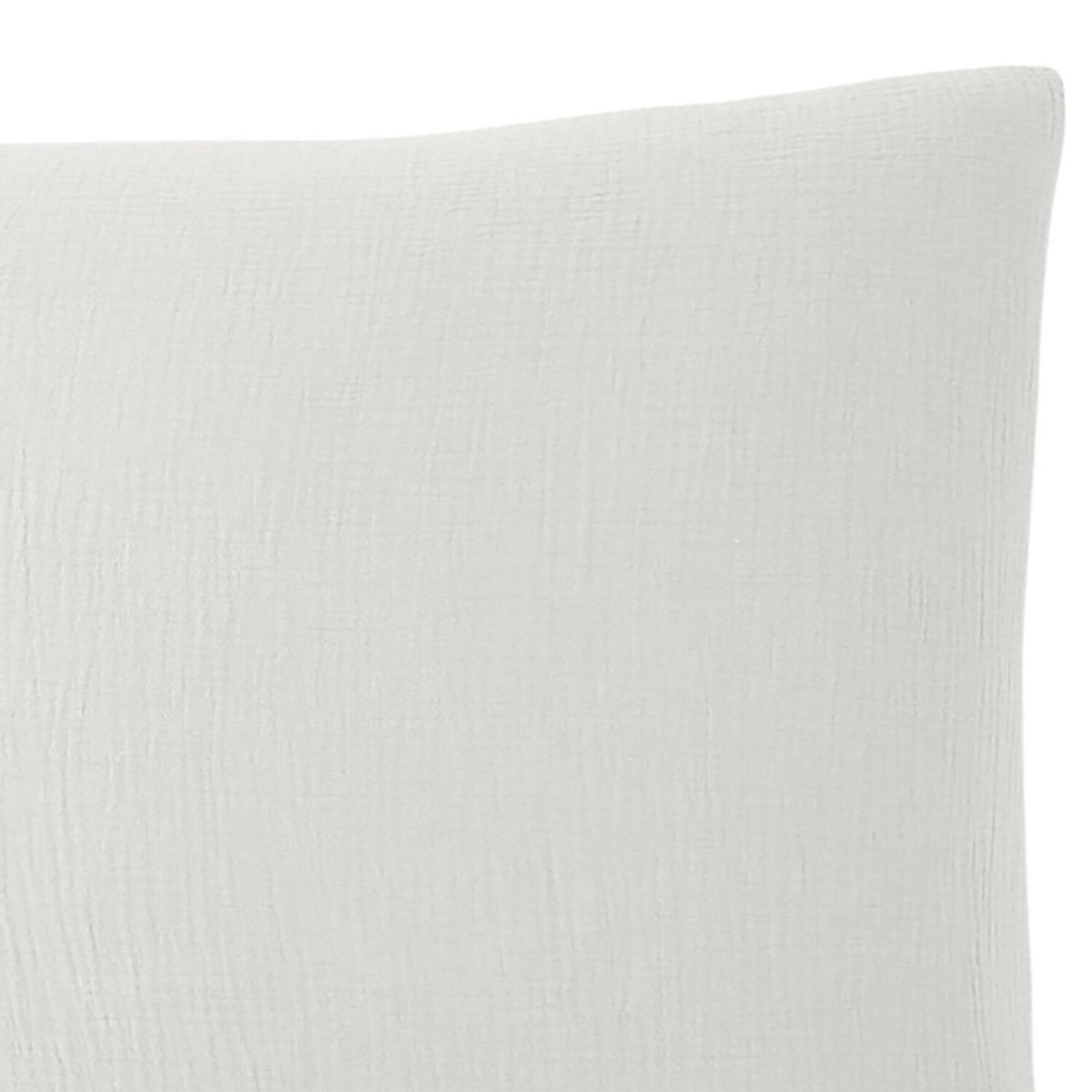 BATON ROUGE Taie d'oreiller 100% gaze de coton