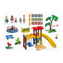 Voir la diapositive 3 : PLAYMOBIL 5568 - City Life - Square pour enfants avec jeux