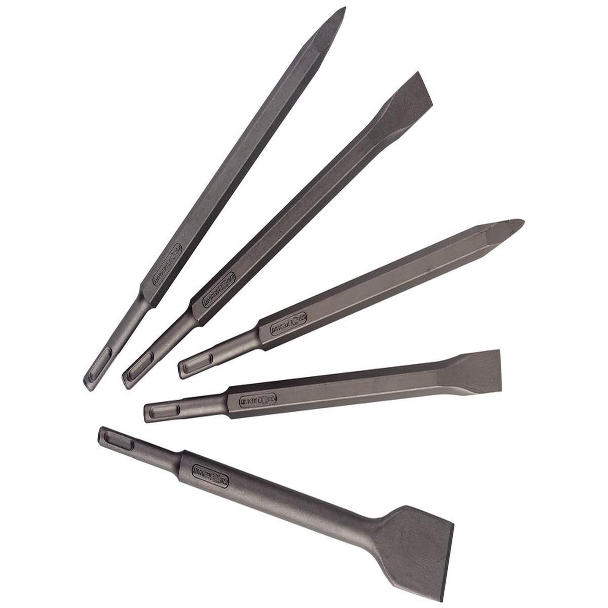 METABO SAS SDS-plus jeu de burins pour marteau