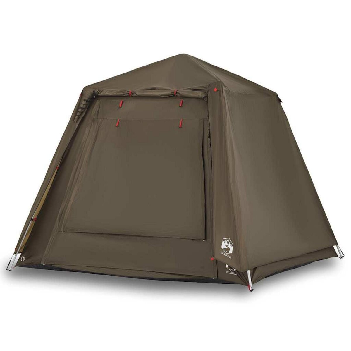 VIDAXL Tente de peche 4 personnes vert olive liberation rapide