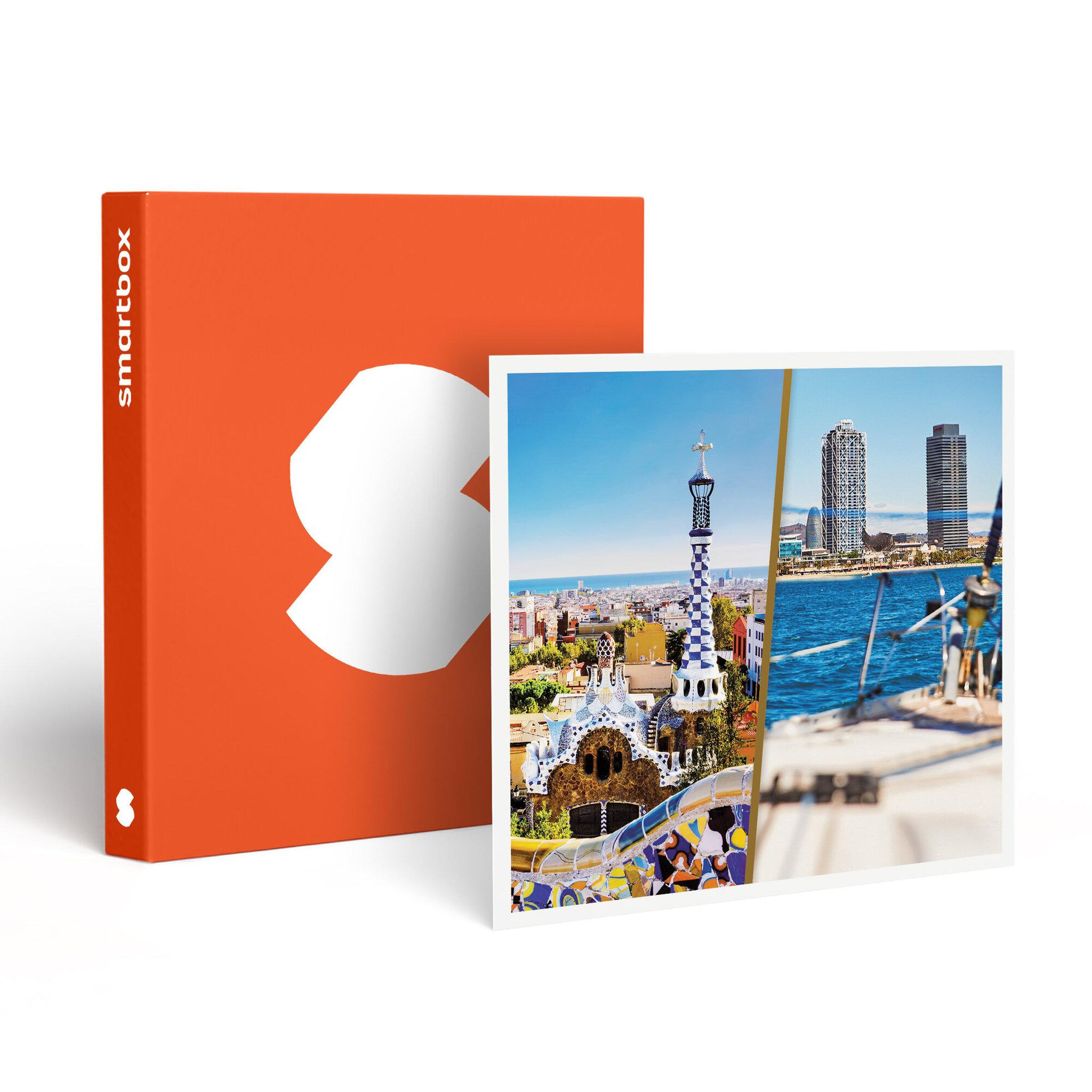 Smartbox Séjour de 3 jours à barcelone avec croisière au coucher du soleil en catamaran - coffret cadeau multi-thèmes